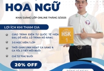 Chinh phục Hoa Ngữ - Khóa học tiếng Hoa cho mọi nhà